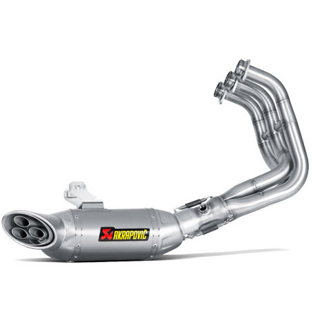 Scarico completo Racing Akrapovic Inox omologato per Yamaha MT-09 / FZ-09