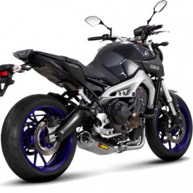 Ligne complète Inox Akrapovic Racing homologué (avec P-KAT-028) Yamaha MT-09 / FZ-09