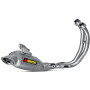 Ligne complète Inox Akrapovic Racing homologué (avec P-KAT-028) Yamaha MT-07