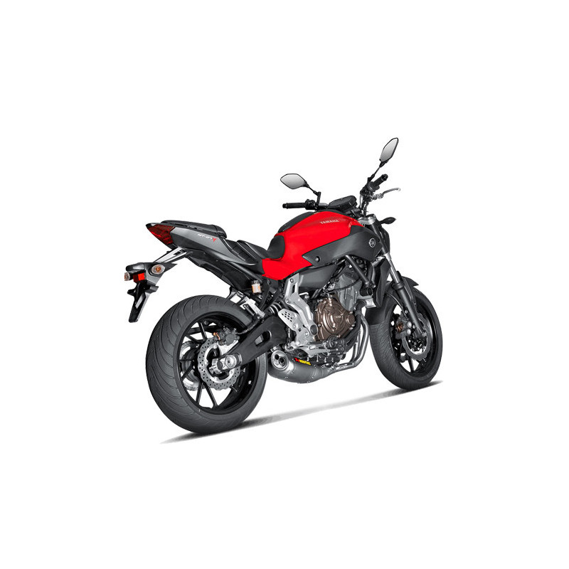 Komplette Auspuffanlage Racing Akrapovic Inox homologiert für Yamaha MT-07