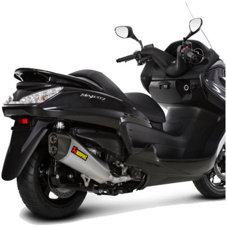Silencieux Titane Akrapovic pot Slip-On Yamaha X-MAX 400, Majesty 400 07-, Peugeot Evolis 400