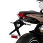 Portamatrículas para scooter reclinable Barracuda para MV Agusta Brutale 675/800