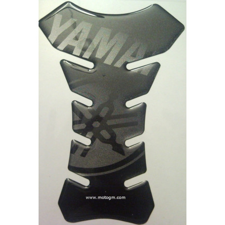 Paraserbatoio resinato Aprilia/Yamaha/Honda/Kawasaki/Suzuki, nero brillante