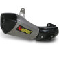 Endschalldämpfer Akrapovic Titan Slip-On homologiert für Kawasaki ZX10R 11-15