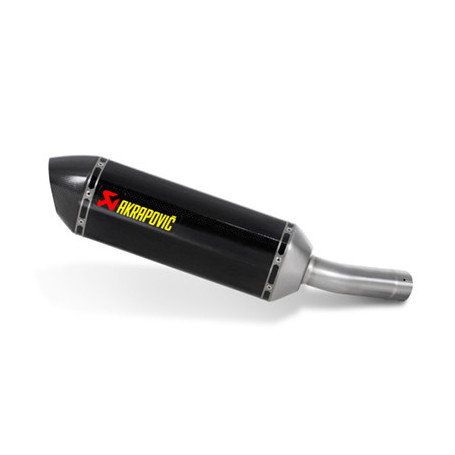 Terminale di scarico Akrapovic Carbonio Slip-On omologato per Yamaha FZ8 / Fazer 8