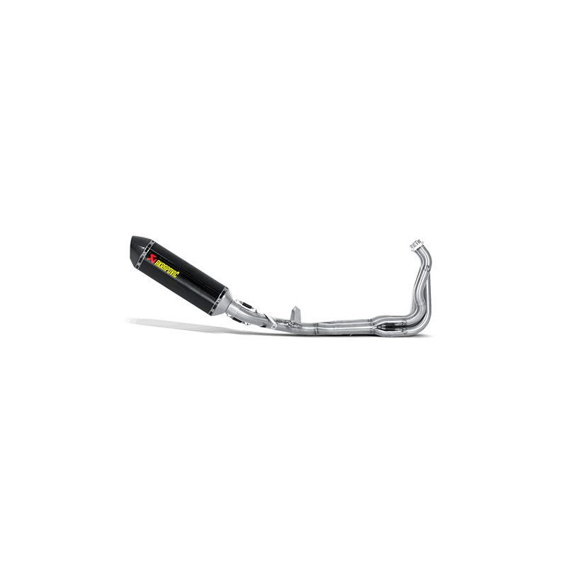Akrapovic complete Racing exhaust System whit carbon muffler Kawasaki Z1000 14-