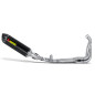 Escape completo Racing Akrapovic con terminale carbono non homologado para Kawasaki Z1000 14-