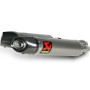 Silencieux Titane Akrapovic pot Slip-On Homologué Aprilia Shiver 750