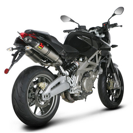 Silencieux Titane Akrapovic pot Slip-On Homologué Aprilia Shiver 750