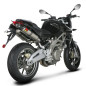 Endschalldämpfer Akrapovic Titan Slip-On homologiert für Aprilia Shiver 750