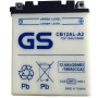 GS - Yuasa Battery CB12AL-A2, YB12AL-A2 12 A, Right polarity