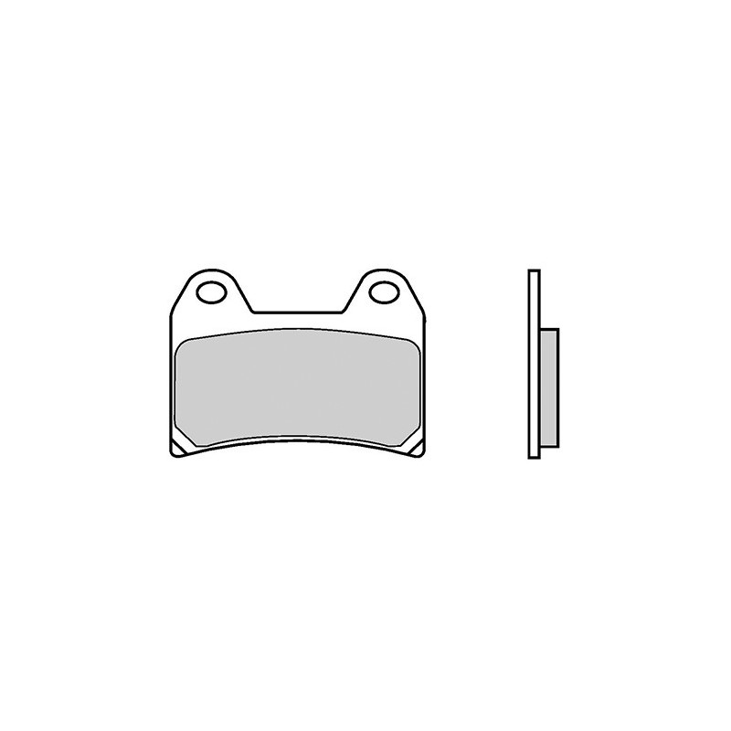 Bremsbeläge Braking Sinterizzata CM55 vorne (2 coppie für 2 Scheiben), für 784CM55