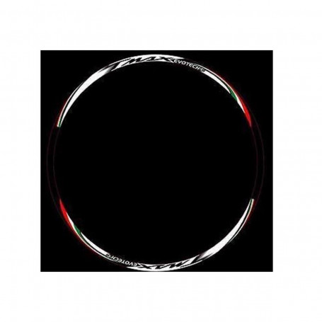 Kit Profilo ruota adesivo Evotech  con logo T-MAX  per 2 cerchi