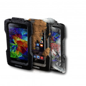 Soporte GPS Samsung Galaxy S6, S6 Edge para manubri tubulari Cellularline