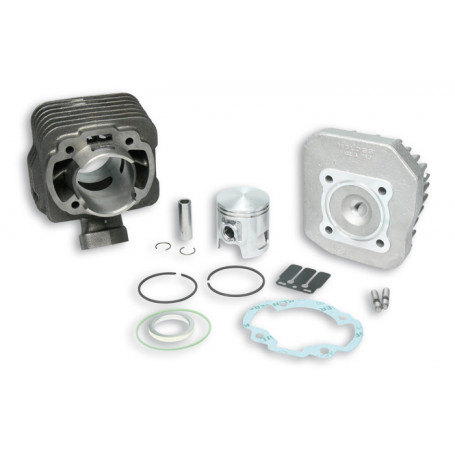 Cylindre Malossi fonte 70 CC deux segments pour Moteur Peugeot Air, sp.Ø 12