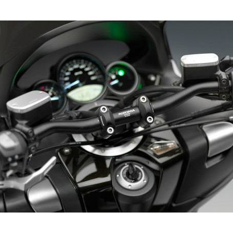 Kit Alzamanubrio Rizoma per Yamaha T-Max 500 08-, T-MAX 530 12-, nero