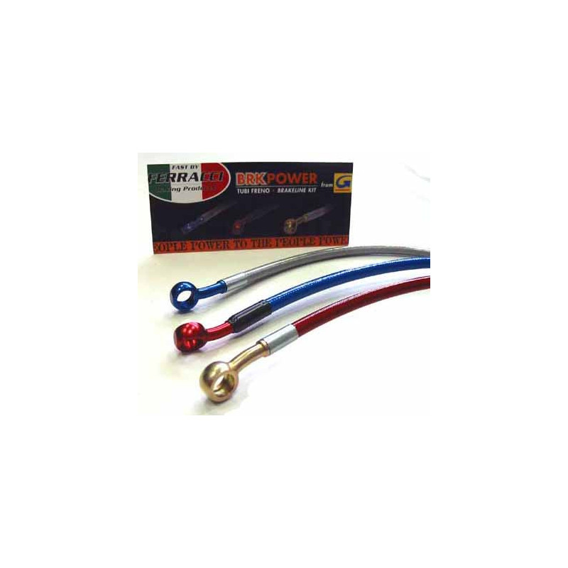 Kit Frein Fast By Ferracci By Goodridge Acier/Acier for Yamaha MT-01