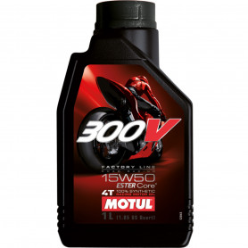 Motoröl 4 Takt Motul V300 Factory Line 15W50 | MotoGM