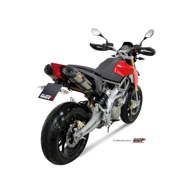 Homologierter Endschalldämpfer Mivv Suono Edelstahl Aprilia Dorsoduro Homologierter Endschalldämpfer Mivv Suono Edelstahl Aprilia Dorsoduro