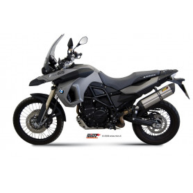 Terminal homologado Mivv Suono acero inoxidable BMW F 650 08-, F… | MotoGM