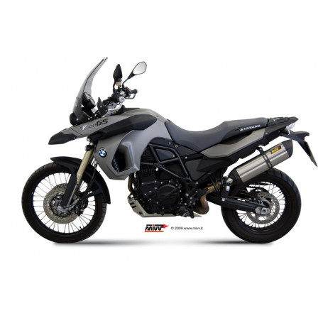 Terminal homologado Mivv Suono acero inoxidable BMW F 650 08-, F… | MotoGM