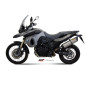 Homologierter Endschalldämpfer Mivv Suono Edelstahl BMW F 650 08-, F 800 R/GS