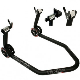 Caballete trasero Black-Ice con brida Bike Lift | MotoGM