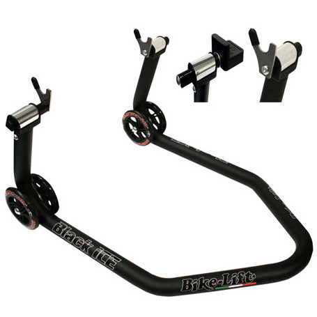Caballete trasero Black-Ice con brida Bike Lift | MotoGM