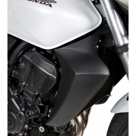 Convogliatori aria in ABS nero Barracuda per Honda Hornet 600 07- (sx+dx)