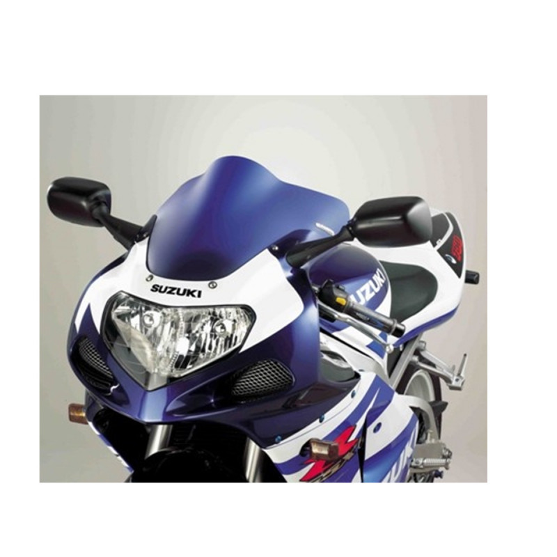 Parabrezza Doppia Bolla Per Suzuki GSX-R 1000/600/750 K1 K2 – 2000-2003, In PC Trasparente, Antivento E Antigraffio