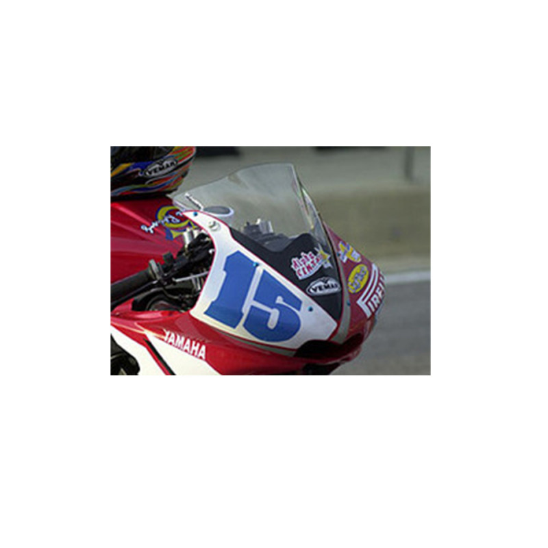 Cúpula Fabbri "Solo Pista" transparente para Yamaha R6 03-05 | MotoGM