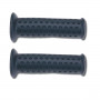POIGNÉES DE GUIDON DOMINO scooter noire 118 mm