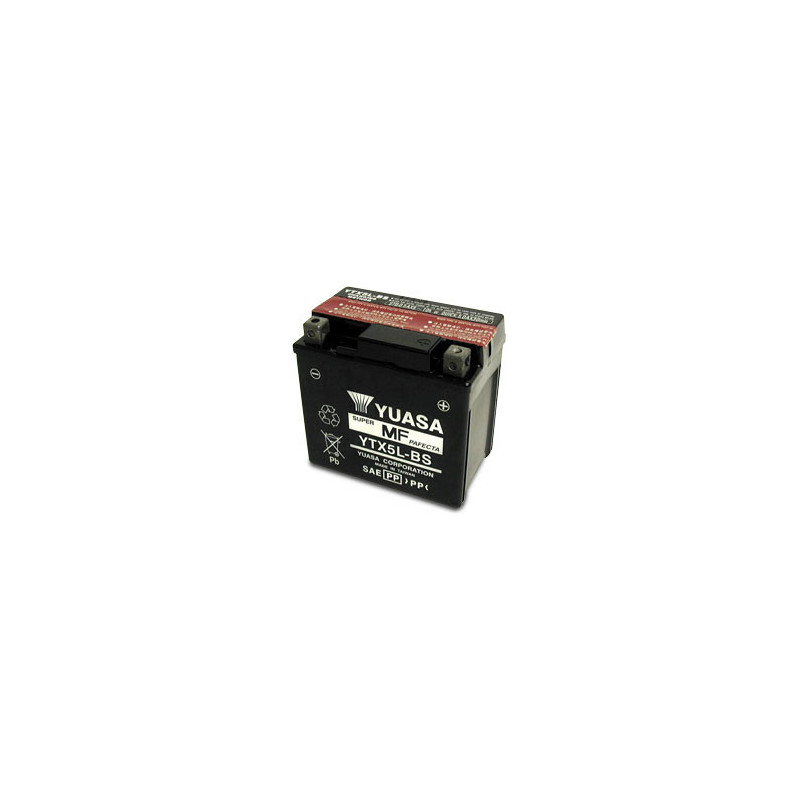 Batterie Yuasa YTX5L-BS 4A, positiv DX, KTM EXC 250/400/450/525 - MXC 450 da 03-