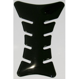 Protector de depósito Negro Sport resinato ancho | MotoGM