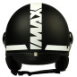 Jethelm Max power schwarz matt