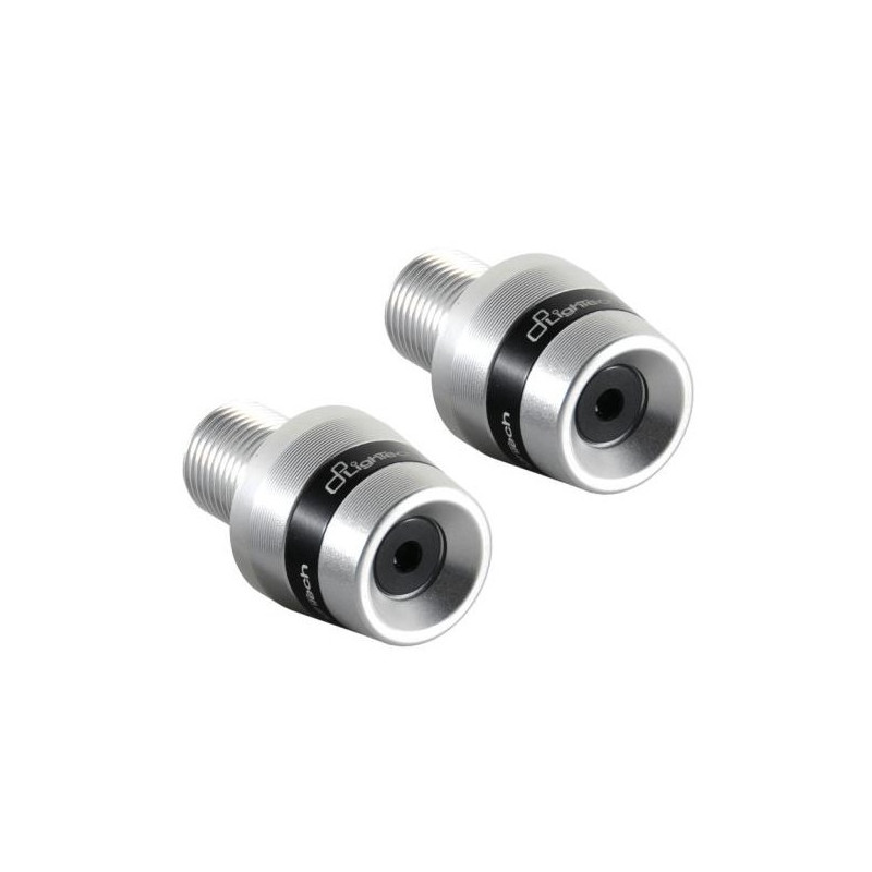 Lenker-Gegengewichte Lightech zweifarbig für Kawasaki (1 Paar) | MotoGM