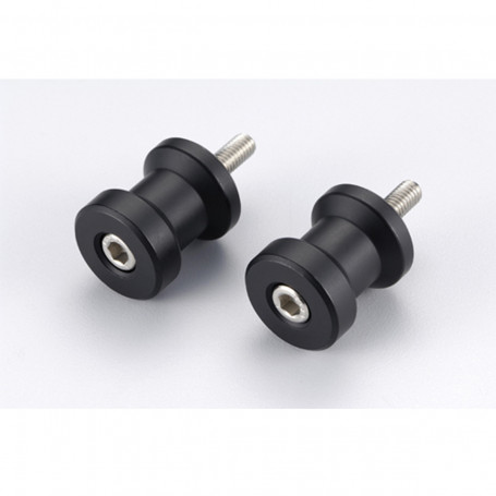 REAR WHEEL STAND BRACKETS ERGAL M6 Black