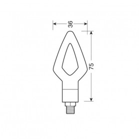 Intermitentes led KIER 1 par intermitente led | MotoGM