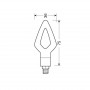 Frecce led KIER 1 coppia freccia led