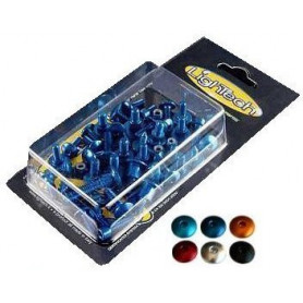 Kit viteria ergal Lightech carena Yamaha R6 06-07 (60 pezzi)