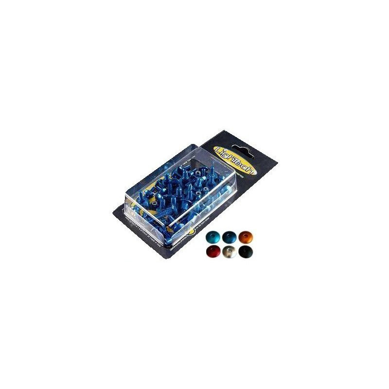 Ergal-Schraubenkit Lightech Verkleidung Yamaha R6 06-07 (60 Stück) | MotoGM