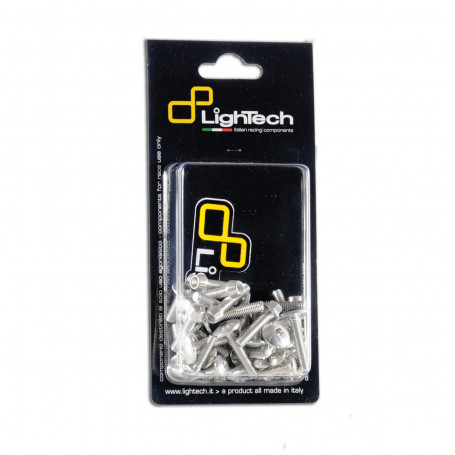 KIT VISSERIE ERGAL ANODISÉ LIGHTECH CARÉNAGE Yamaha R1 15- (53 PZ)