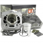 Cylindre Alu Stage6 Sport Pro 70 CC mono segment Air pour Moteur. Piaggio 50 AC sp.Ø 12