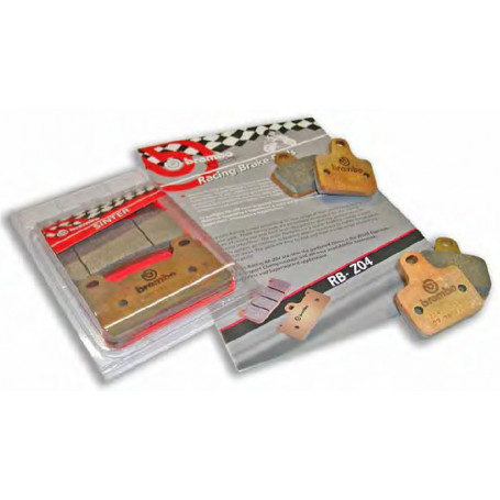 Pastiglie freno Brembo Racing Z04 per Pinza M4 100/108 mm (1 coppia per 1 disco) M497Z04