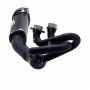 LIGNE COMPLÈTE TERMIGNONI YAMAHA TMAX 530 12-14, T-MAX 530 15-16 noire carbon, Y099094CVB