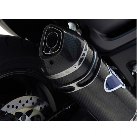 Scarico Termignoni completo TMAX 530 12-14, T-MAX 530 15-16 black carbonio racing Y099094CVB