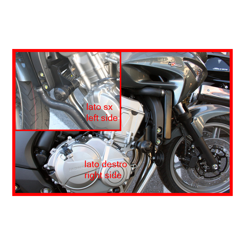 Paratelaio Evotech Defender per Honda Hornet 600 07-10, CBF 600 … | MotoGM