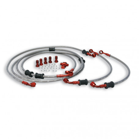 Malossi MHR HOSE KIT TMAX 530 12-14, T MAX 530 15-16 (front/rear)