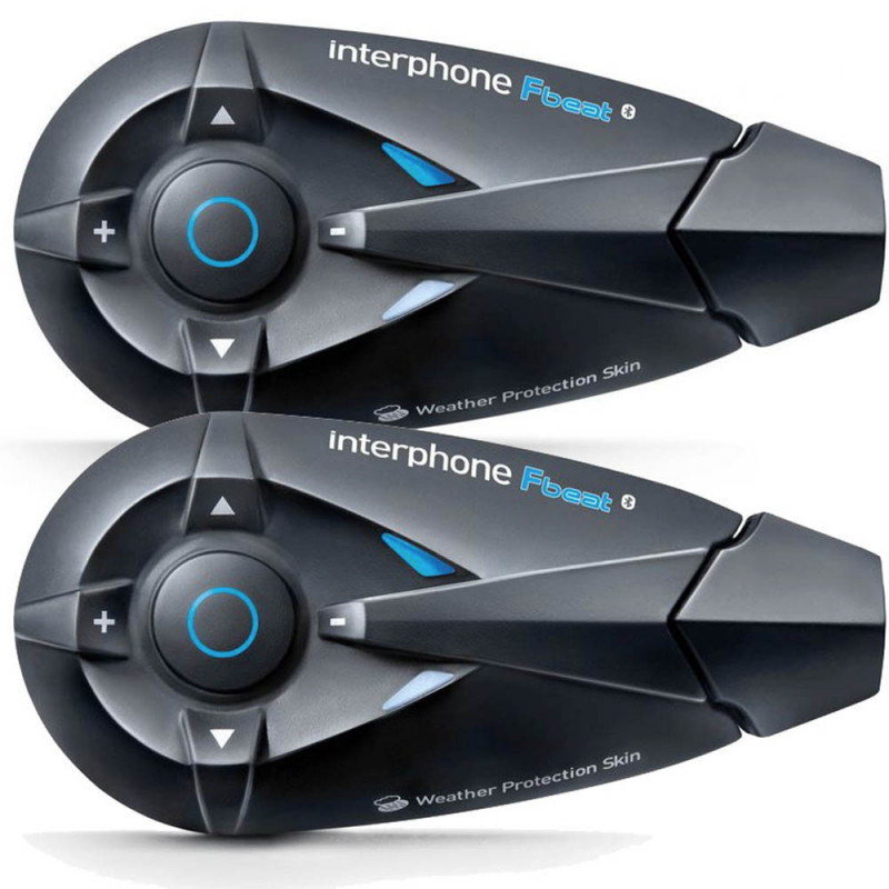 Cellular Line Interphone FBEAT, interfono moto Bluetooth (coppia)