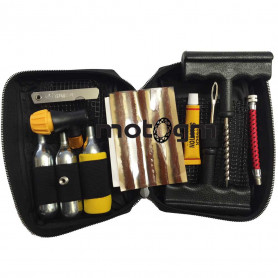 Kit riparazione gonfia und ripara pneumatici für Motorrad und scooter | MotoGM